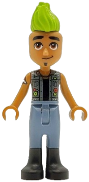 LEGO Friends Anthony - Dark Bluish Gray Vest set