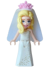 LEGO Friends Astrid - White Wedding Dress set