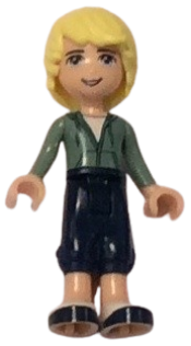 LEGO Friends Ben, Dark Blue Cropped Trousers, Sand Green Sweatshirt minifigure