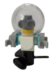 LEGO Friends Zobo the Robot, Diving Helmet, Propeller minifigure