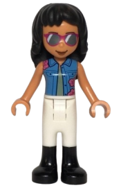 LEGO Friends Savannah, White Riding Pants, Black Boots minifigure