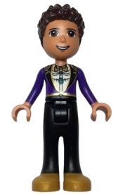 LEGO Friends River, Dark Purple Jacket minifigure