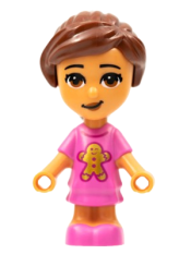 LEGO Friends Olivia (Nougat) - Micro Doll minifigure