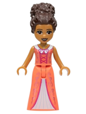 LEGO Friends Andrea, Coral Dress and Updo minifigure