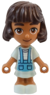 LEGO Friends Alba - Micro Doll, Light Aqua Dress minifigure