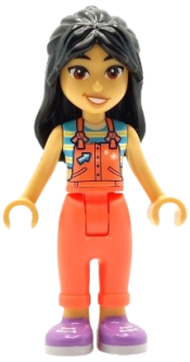 LEGO Friends Liann - Coral Overalls set