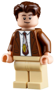 LEGO Chandler Bing, Jacket and Tie minifigure