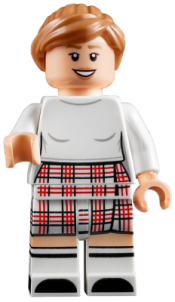 LEGO Rachel Green, Plaid Skirt minifigure