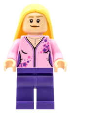 LEGO Phoebe Buffay, Bright Pink Cardigan minifigure