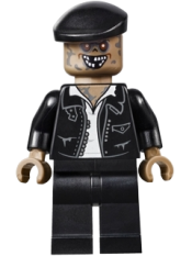LEGO Zombie Driver, Black Jacket minifigure