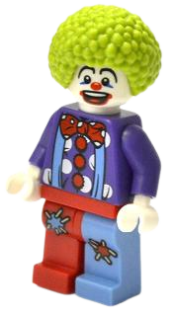 LEGO Birthday Clown minifigure