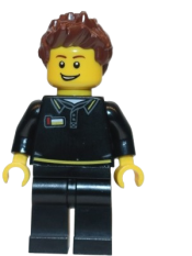 LEGO LEGO Store Employee, Male, Black Shirt minifigure