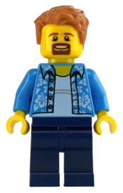 LEGO Lego Store Customer with Hawaiian Shirt minifigure