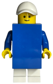 LEGO Adidas Shoebox Costume without Sticker minifigure