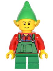 LEGO Elf - Green Overalls minifigure
