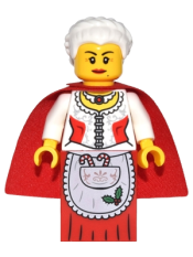 LEGO Mrs. Claus with Cape minifigure