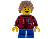LEGO Winter Holiday Train Boy minifigure