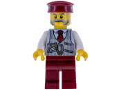 LEGO Winter Holiday Train Ticket Collector minifigure