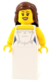 LEGO Bride, Wedding Dress minifigure