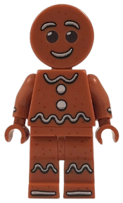 LEGO Gingerbread Man - Dark Orange minifigure