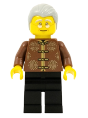 LEGO Grandfather, Chinese New Year's Eve Dinner minifigure