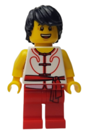 LEGO Dragon Boat Race Team Red/White Member 2 minifigure