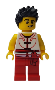 LEGO Dragon Boat Race Team Red/White Member 5 minifigure