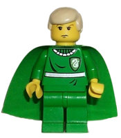 LEGO Draco Malfoy, Green Quidditch Uniform minifigure