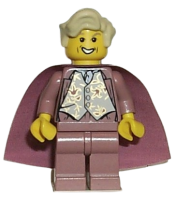 LEGO Professor Gilderoy Lockhart, Sand Red Torso and Legs minifigure