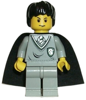 LEGO Tom Riddle, Slytherin Torso, Light Gray Legs minifigure