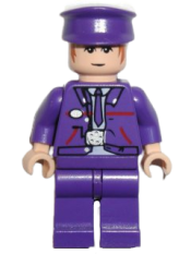 LEGO Knight Bus Driver / Conductor minifigure