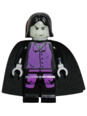 LEGO Professor Severus Snape, Prisoner of Azkaban Pattern, Light Bluish Gray Hands minifigure