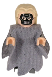 LEGO Death Eater (Lucius Malfoy), Light Bluish Gray Dementor Style Cape minifigure