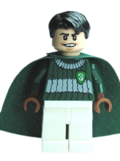 LEGO Marcus Flint, Dark Green and White Quidditch Uniform minifigure