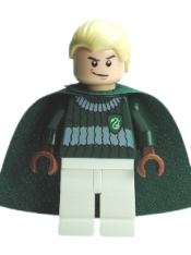 LEGO Draco Malfoy, Dark Green and White Quidditch Uniform minifigure