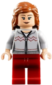 LEGO Hermione Granger, Light Bluish Gray Sweater minifigure