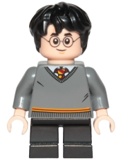 LEGO Harry Potter, Gryffindor Sweater, Black Short Legs minifigure