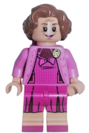 LEGO Professor Dolores Umbridge, Dark Pink Dress minifigure