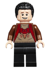 LEGO Viktor Krum, Reddish Brown Jacket minifigure