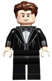 LEGO Cedric Diggory, Black Suit and Bow Tie minifigure
