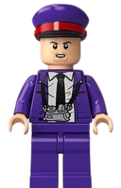 LEGO Stan Shunpike in Knight Bus Conductor Uniform, Red Band on Hat minifigure