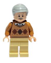 LEGO Vernon Dursley, Medium Nougat Sweater minifigure