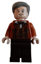 LEGO Horace Slughorn, Reddish Brown Vest minifigure