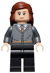LEGO Hermione Granger, Gryffindor Cardigan Sweater minifigure