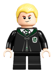 LEGO Draco Malfoy, Black Torso Slytherin Robe minifigure