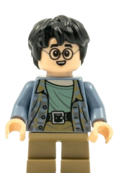 LEGO Harry Potter, Sand Blue Jacket, Dirty Face minifigure