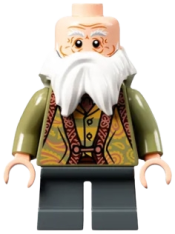 LEGO Professor Filius Flitwick, Olive Green Suit minifigure