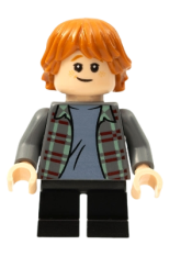 LEGO Ron Weasley, Plaid Shirt minifigure