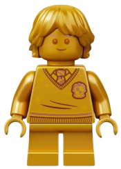 LEGO Ron Weasley, 20th Anniversary Pearl Gold minifigure