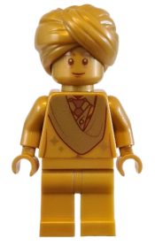 LEGO Professor Quirinus Quirrell, 20th Anniversary Pearl Gold minifigure